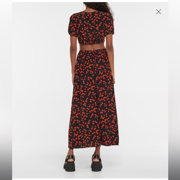 STAUD floral printed maxi dress - Picture 3 of 14